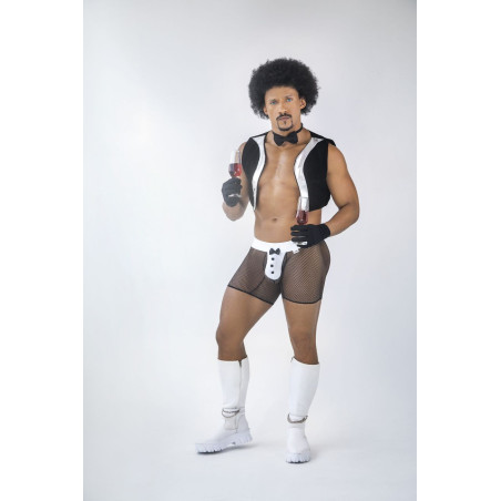 Boxer majordome HECTOR Blanc-Noir