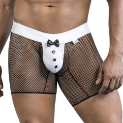 Boxer majordome HECTOR Blanc-Noir