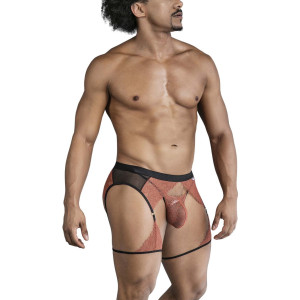 String et Porte-Jarretelles MOREYO Terracotta
