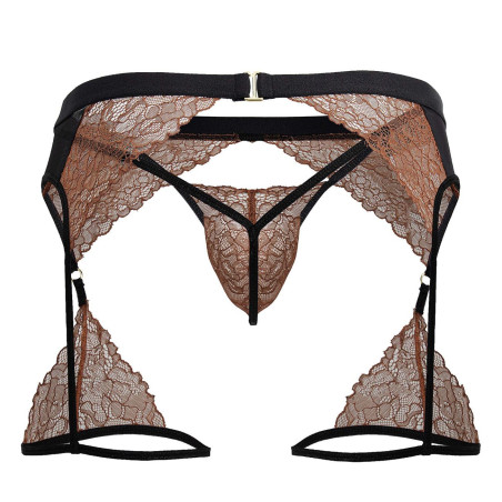 String et Porte-Jarretelles MOREYO Terracotta