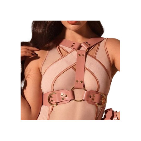 Harnais Buste DELIAH Rose pâle