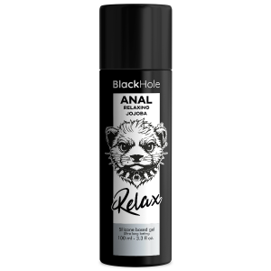 Lubrifiant Silicone ANAL RELAXING JOJOBA Black Hole 100ml