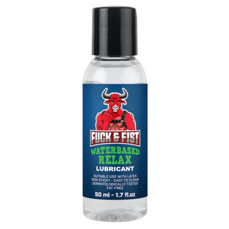 Lubrifiant relaxant FUCK & FIST WATERBASED RELAX de 50 ml