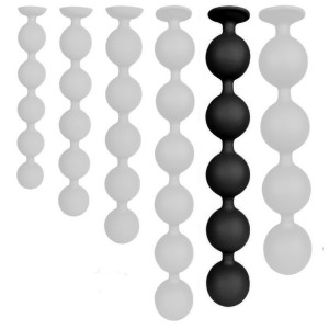 Boules anales BULBY BUTT XXL 49 x 7.7 cm Noires