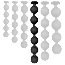 Boules anales BULBY BUTT XL Noires d'AnalMasterBalls