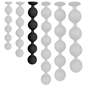 Boules anales BULBY BUTT L 36 x 5.7 cm Noires