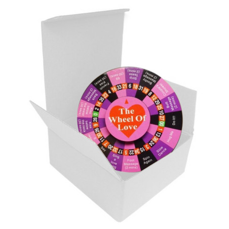Jeu de la Roue de l'Amour Rose Violet