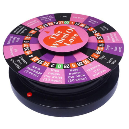 Jeu de la Roue de l'Amour Rose Violet