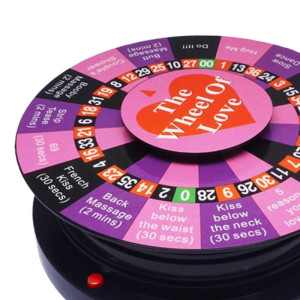 Jeu de la Roue de l'Amour Rose Violet