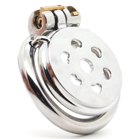 Cage de chasteté plate JUSTACK 1.8cm par CockLock