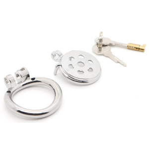 Cage de chasteté plate JUSTACK 1.8cm par CockLock