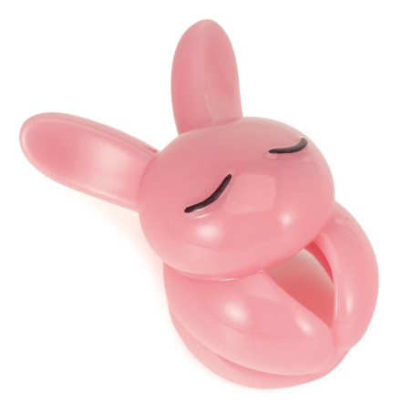 Cage de chasteté LAPIN Rose de CockLock 4.5 x 3 cm