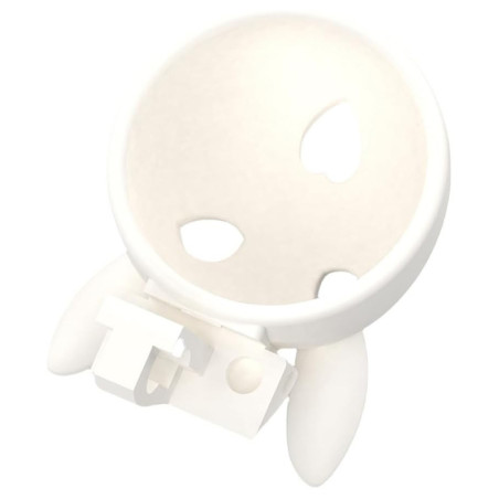 Cage de chasteté PTILAPIN de 4.5 x 3.4 cm Blanche