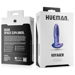 Plug vibrant VOYAGER de Hueman avec Fonction Doigté 2