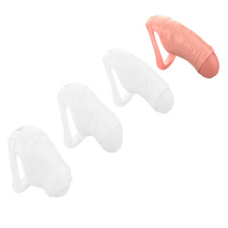 Cage de chasteté DICK XL de 12.5 x 3.5 cm par CockLock