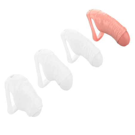 Cage de chasteté DICK XL de 12.5 x 3.5 cm par CockLock
