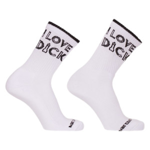 Chaussettes I LOVE DICK Blanches