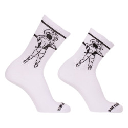 Chaussettes blanches BLOWJOB Barcode