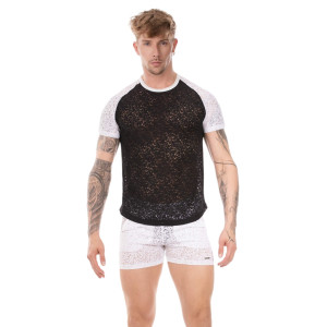T-shirt MICAH Noir-Blanc