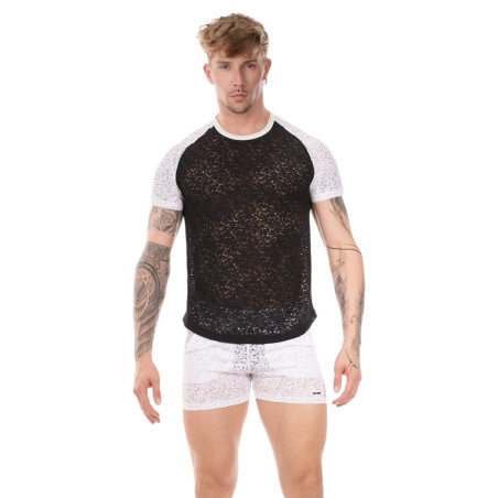 T-shirt MICAH Noir-Blanc