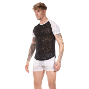 T-shirt MICAH Noir-Blanc