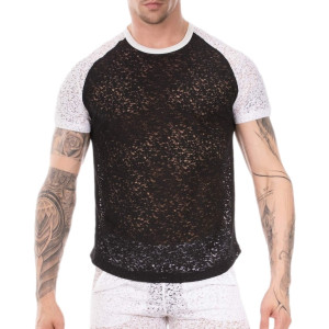 T-shirt MICAH Noir-Blanc
