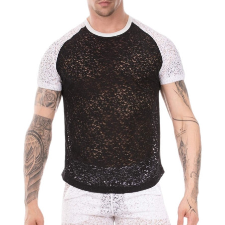 T-shirt MICAH Noir-Blanc