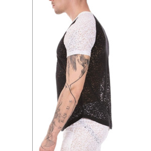 T-shirt MICAH Noir-Blanc