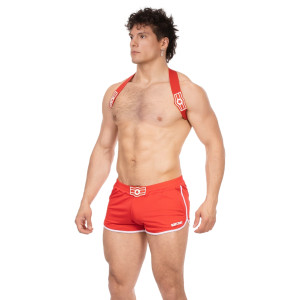 Harnais élastique EVERETTE Rouge