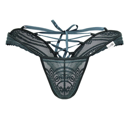 String dentelle à cordons LANCYOS Vert