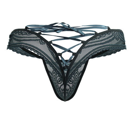 String dentelle à cordons LANCYOS Vert