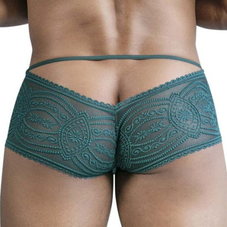 Shorty sexy en dentelle ORKOS Vert
