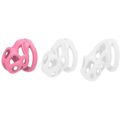 Cage de chasteté HERA S Rose 5.5 x 3.2 cm