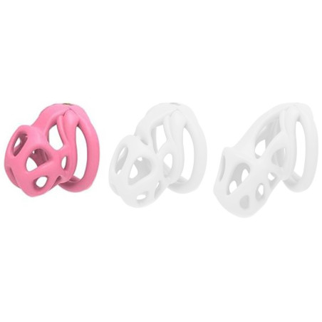 Cage de chasteté HERA S Rose 5.5 x 3.2 cm