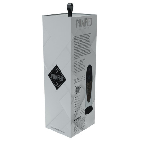 Pompe à pénis automatique AQUA PRO 19 x 7 cm de Pumped