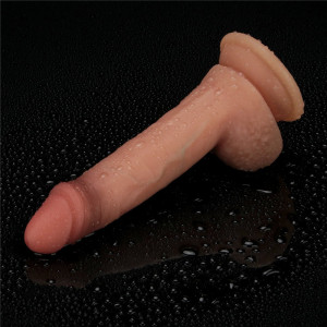 Gode réaliste SLIDING-SKIN PRO II 14 x 3.3cm