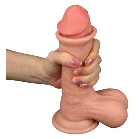 Gode réaliste SLIDING SKIN 15 x 4.8cm