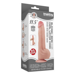 Gode réaliste SLIDING SKIN 20 cm | Fun et authenticité 2