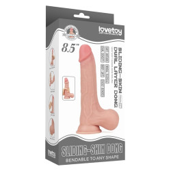 Gode réaliste SLIDING SKIN 16 x 4.5cm 2