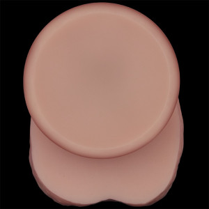 Gode réaliste SLIDING-SKIN PRO II Chair foncé 20 x 4cm