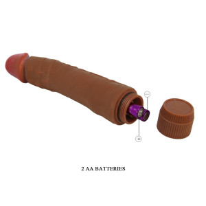 Gode vibrant BAILE Dybbuk 20 x 4cm Marron