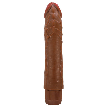 Gode vibrant BAILE Dybbuk 20 x 4cm Marron