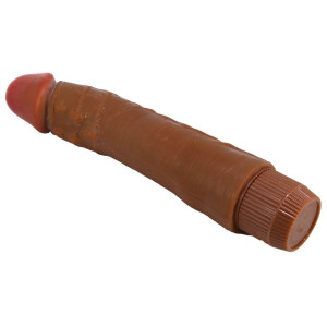 Gode vibrant BAILE Dybbuk 20 x 4cm Marron