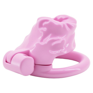 Cage de chasteté FORIAL Rose 3.5 x 3.2 cm par CockLock