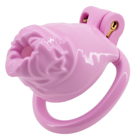 Cage de chasteté FORIAL Rose 3.5 x 3.2 cm par CockLock