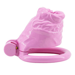 Cage de chasteté FORIAL Rose 3.5 x 3.2 cm par CockLock 2