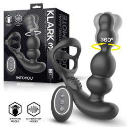 Plug prostatique + Ballstretcher KLARK 10.5 x 3.5 cm 2