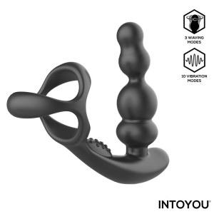 Plug prostatique + Ballstretcher KLARK 10.5 x 3.5 cm