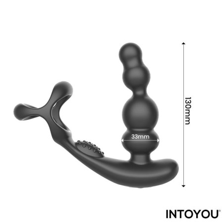 Plug prostatique + Ballstretcher KLARK 10.5 x 3.5 cm