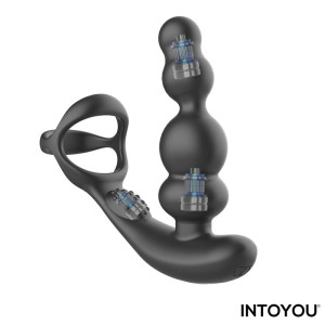 Plug prostatique + Ballstretcher KLARK 10.5 x 3.5 cm